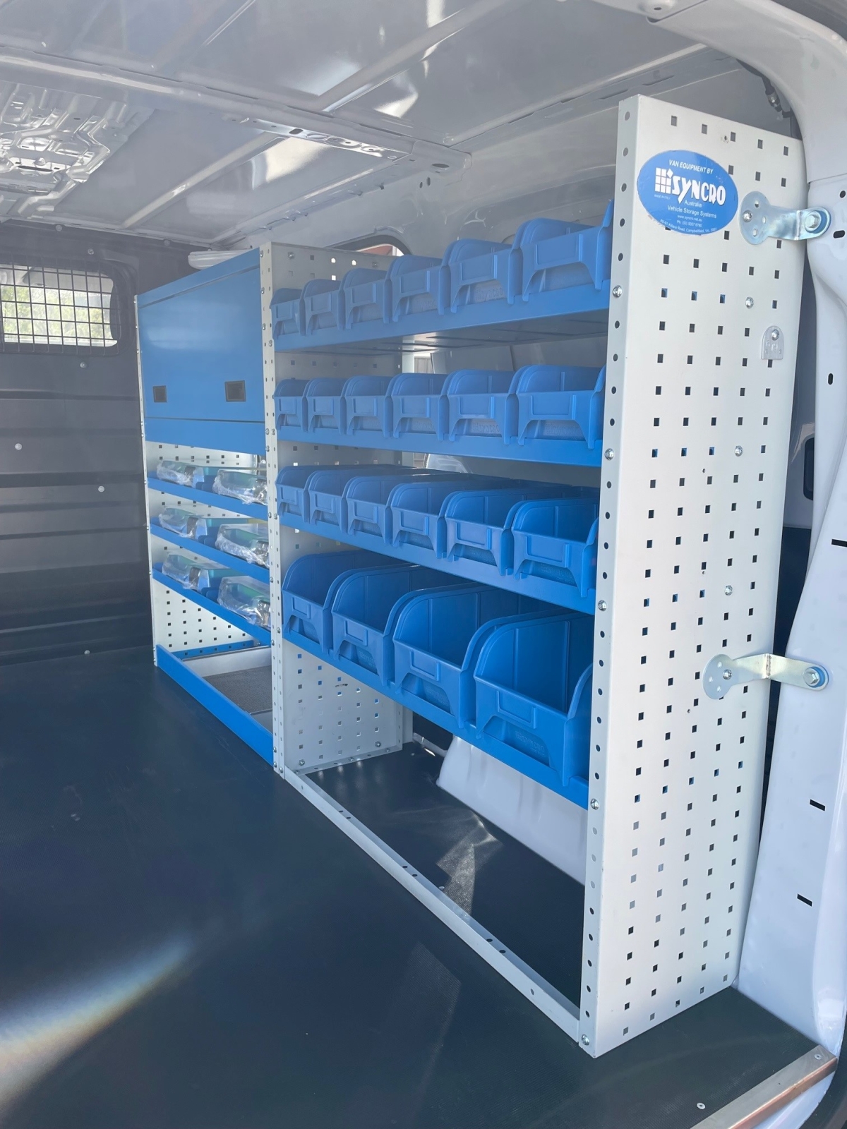 Van Shelving Melbourne | Van Racking Systems Melbourne | Syncro